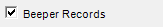 7. Beeper Records checkbox