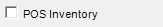18. POS Inventory checkbox