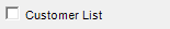 28. Customer List checkbox