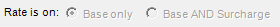 8. Rate is on Checkboxes