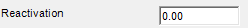 5. Reactivation Surcharge Field