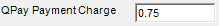 7. QPay Payment Charge Field