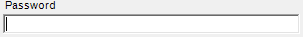 4. Password Entry field