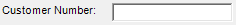 6. Customer Number Search Field