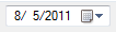 3. To Date drop down