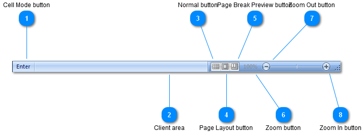 Status Bar toolbar