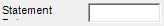 8. Statement Edit field