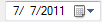 2. From date drop down
