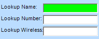 1. LookUp Search Fields