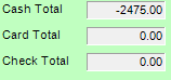 1. Register Total Display