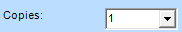 25. Number of Copies to Print Dropdown